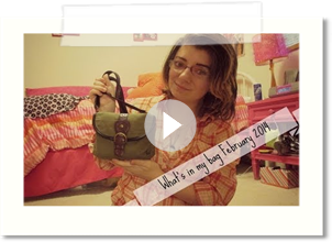 What's in my bag | February 2014