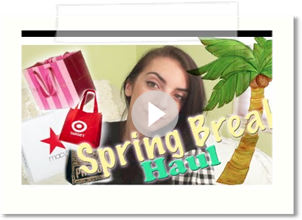 Huge Haul For Spring Break - Victoria's Secret, PacSun, Target & Macy's