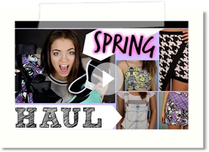 Huge Spring Haul: Beauty, Fashion, & Swimwear!