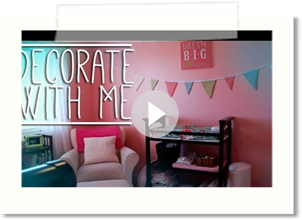 DECORATE WITH ME! - Emery's Room Tour!