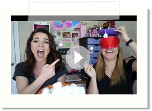 COTTON BALL CHALLENGE! w/Jennifer Mariee