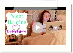 ☾ My Night Routine: Spring! ☾