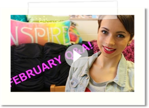 February Q&A: YouTube After College, IMATS, Favorite Naked Palette + more!