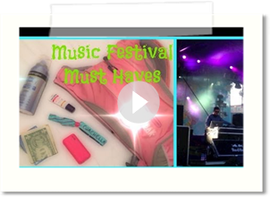 My Concert & Music Festival Must Haves