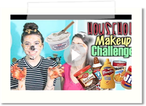 The Household Makeup Challenge!