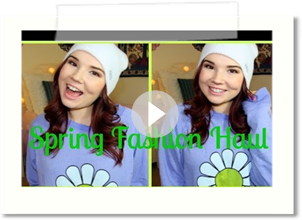 Spring Haul! Topshop, American Apparel, Target, & Wildfox