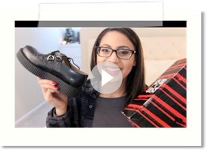 T.U.K. Creeper Unboxing & How I Style