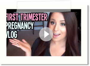 First Trimester Pregnancy Vlog ♥ Weeks 1-12