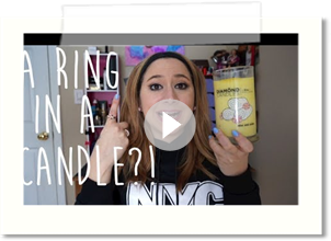 A RING in a CANDLE?! Ft. Diamond Candles