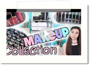 Makeup Collection & Storage 2014!