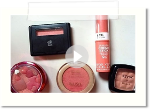 Top 5 Drugstore Blushes