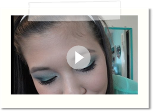 Spring Green Inspired Eyeshadow Look