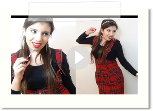 Holiday Head to Toe (Makeup, Hair, and Outfit)
