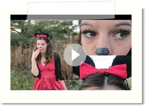 Minnie Mouse DIY Halloween Costume
