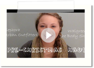 Pre-Christmas Haul: Urban Outfitters, Sephora, The Body Shop, & Walgreens