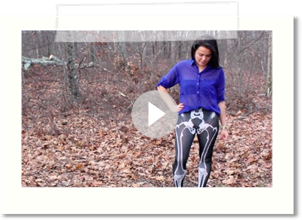 SKELETON LEGGINGS OOTD!