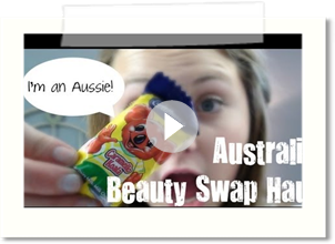 Australia Beauty Swap Haul {Products from AmieLovesMakeup}