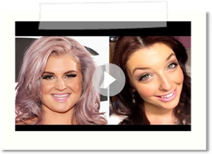 Kelly Osbourne Grammy's 2012 Inspired Makeup