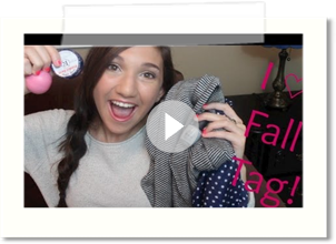 I ♡ Fall Tag !