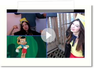 Pinocchio Makeup DIY Costume