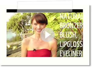 ECO makeup review: Bronzers, Blush, Lipgloss, Eyeliner -Tarte, Hourglass, Dr. Hauschka, Korres.