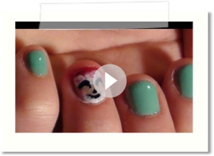 Santa Nail Tutorial