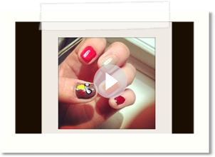 Turkey Nail Tutorial for Thanksgiving