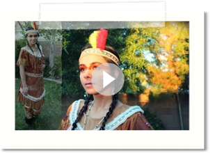 Warrior Indian Princess Halloween Look