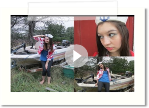 Nautical Sailor Girl Makeup and Costume!