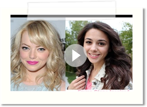 Emma Stone Perfectly Natural Inspired Hair& Makeup