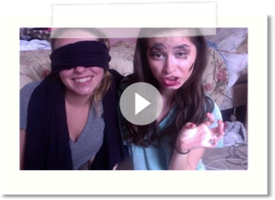 Blindfolded Makeup Challenge with Rach