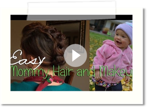 Easy Hair and Makeup for Moms!! - Collab with TiffanyDarlyn