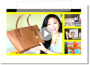 HUGE GIVEAWAY! MICHAEL KORS BAG & MAKEUP!