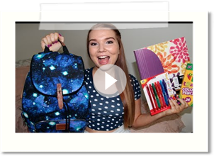 School Supplies Haul + Giveaway!
