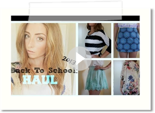 Back To School: Haul Feat. Westfield Mall, NastyGal, & ShopTobi!