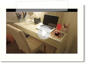 My Makeup Collection/Storage in LA!