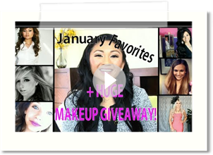 JANUARY FAVORITES 2013 + HUGE MAKEUP GIVEAWAY! - AprilAthena7