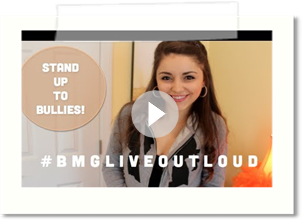 Be an UPSTANDER! #bmgliveoutloud Sabrina, New York