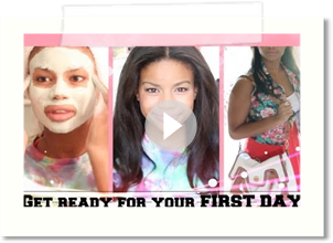 Getting Ready for YOUR First Day of School!! + Makeup & Hair Tutorials!