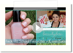 Back to School Favorites + Essentials! | vivalasabrina15