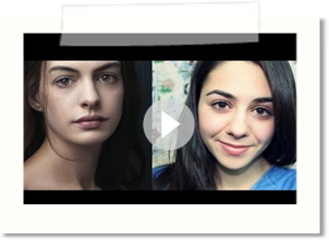 Anne Hathaway Les Miserables Makeup With No Makeup Tutorial
