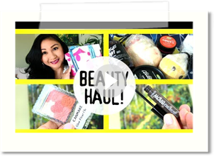 Beauty Haul & Review+Demos! Canmake Blush, Benefit Gimme Brow, Lush, Lip Crayon!