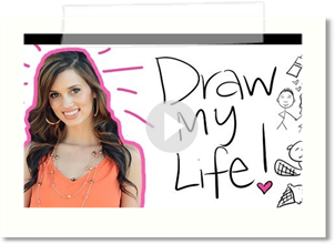 DRAW MY LIFE!! - Carahamelie03