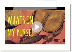 What's In My Purse - Summer 2013