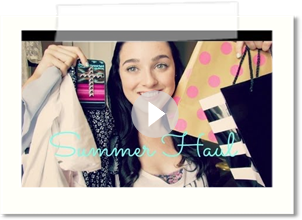 Summer Haul: Brandy Melville, PINK, H&M + Wildflower Cases ♡