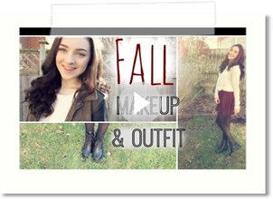 Fall Look | Makeup & Outfit
