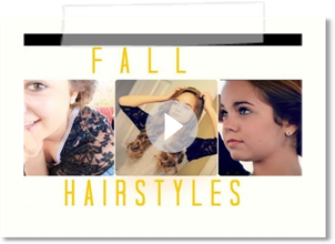 Go-To Hairstyles for Fall!