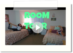 COLLEGE ROOM TOUR