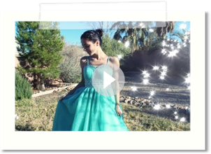 Prom Series: Once Upon A Princess Dress& Makeup