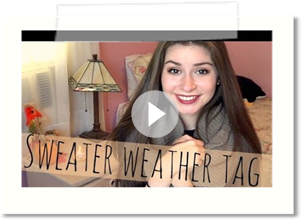 Sweater Weather Tag!